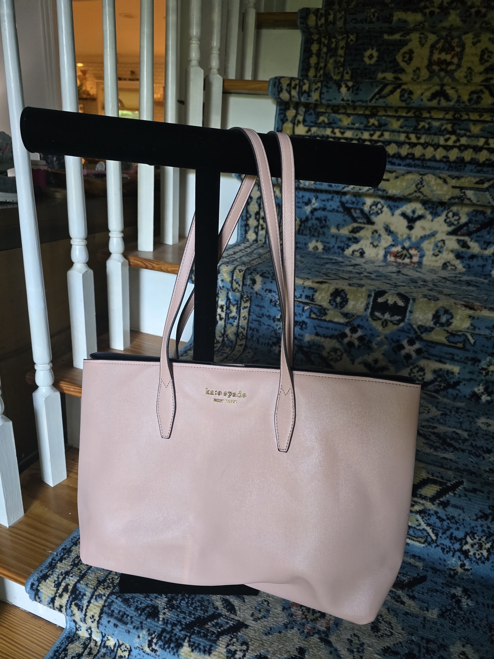 kate spade Pink Leather Tote Bag